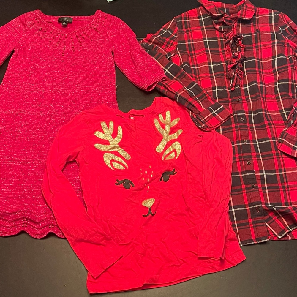 Girls holiday dresses and shirt!